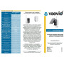 IP відеокамера VSEVID VSD-SP407C1-BX з поворотним кронштейном